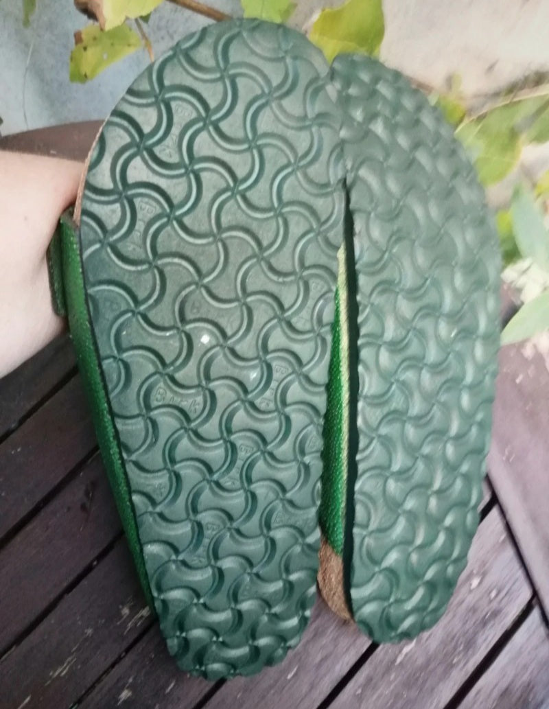 Sandales Birkenstock Arizona 41 🦎 vert, par Bo’Aime France 2025