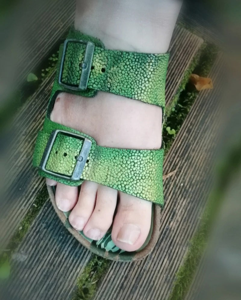 Sandales Birkenstock Arizona 41 🦎 vert, par Bo’Aime France 2025